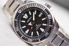 Seiko Samurai Textured Black