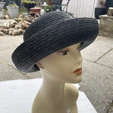 Vintage Next Black Straw