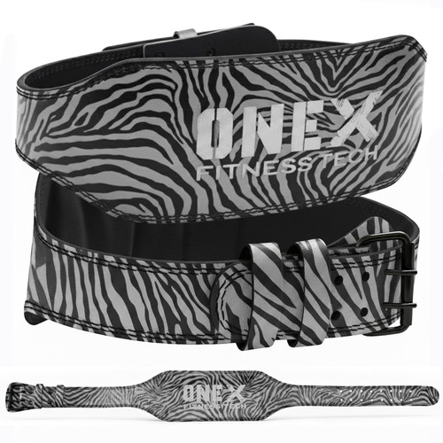 Leather weight lifting belt - leather,