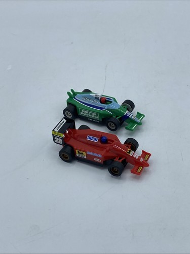 Micro scalextric red ferrari - red,