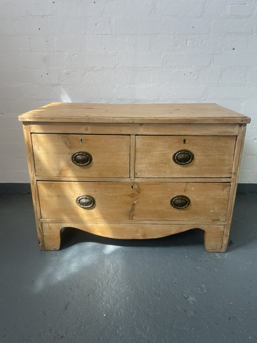 Victorian pine chest - victorian, of