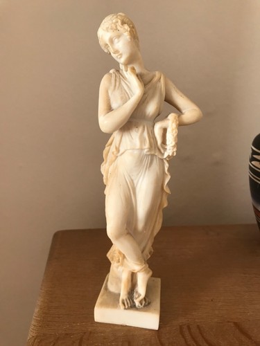 Alabaster statue grecian - statue, a