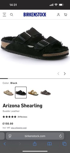 Birkenstock arizona shearling - arizona,