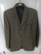 Daks Men's Check Wool Tweed