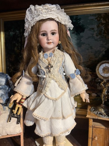 Antique dep tête jumeau - /,