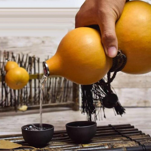 Gourd flask bottle - gourd,