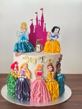 Disney princess cake - cake, topper