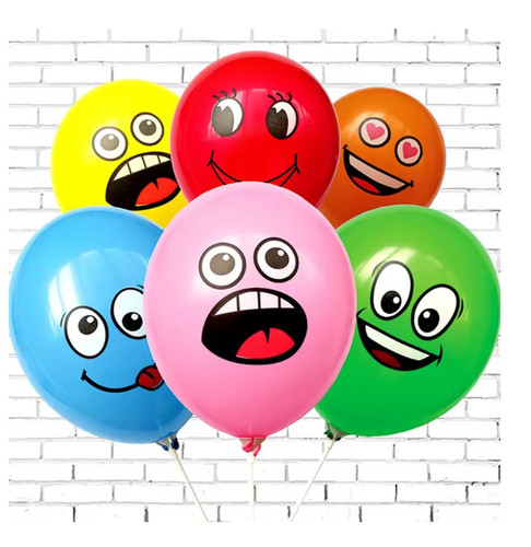 Inch cute funny smiley - 12,