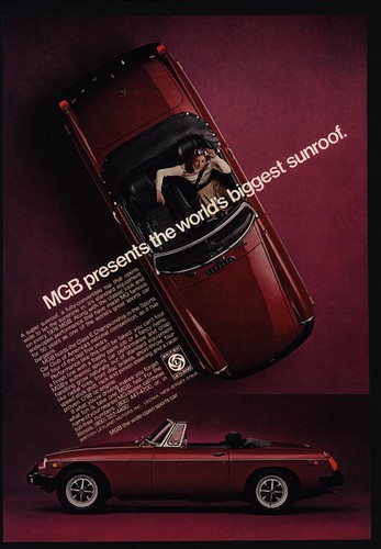 1976 mgb red convertible - 1976, mg