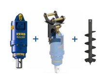 New Auger Torque X2500 Earth Drill Package 30mm Hitch & Auger 1.5-3 Ton Machines