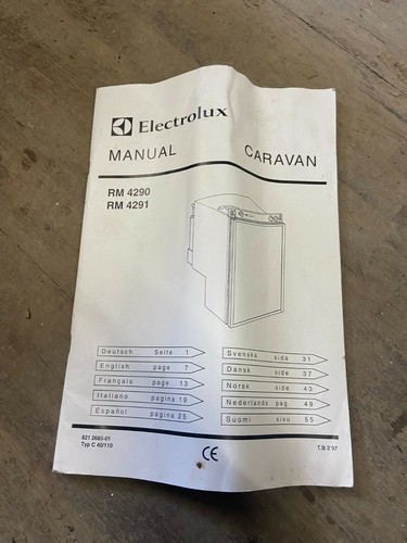 Caravan motorhome electrolux - caravan/motorhome,