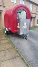 Mobile food catering trailer - food,