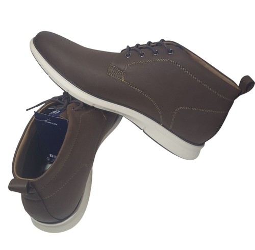 Men brown lace ankle - lace, up
