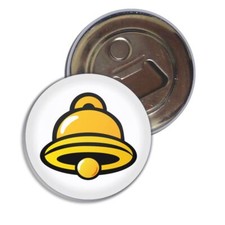 Fruit Machine Bell Fridge Magnet Bottle Opener (55mm)