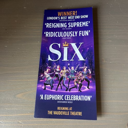 Six the musical - six, london