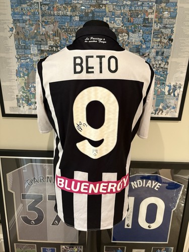 Beto match worn shirt udinese - match,
