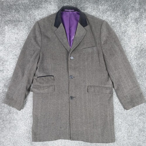 Feraud wool cashmere overcoat - wool,