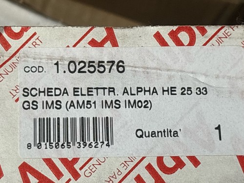 Alpha 025576 printed circuit - alpha,