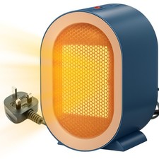 1.2KW Mini Heater Energy Saving Space Warm Radiator Portable Fan Office Desktop