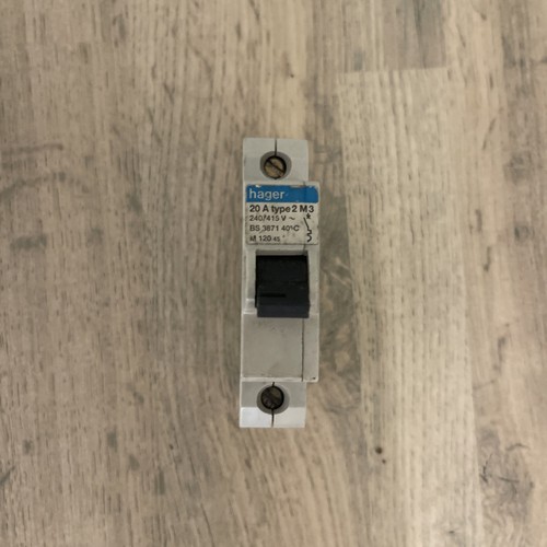 Hager amp type - 20,