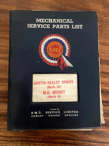 Service parts list austin - service,