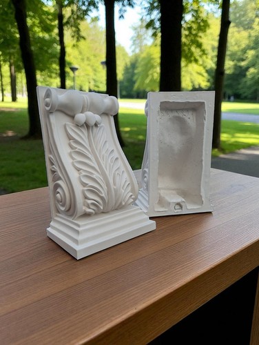 Acanthus leaf plaster corbel - acanthus,