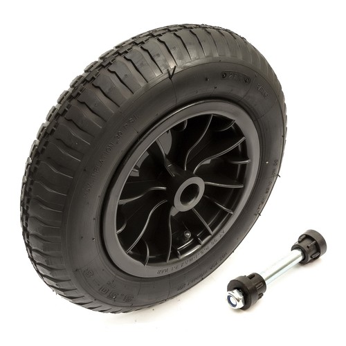 Wheel air tyre axle - 3.50-8,