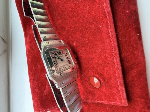 Cartier santos gleeb watch - cartier,