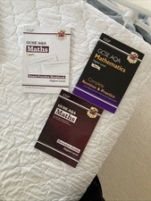 GCSE AQA Maths Higher Level Revision Guide, Workbook And 10 Minutes Tests CGP