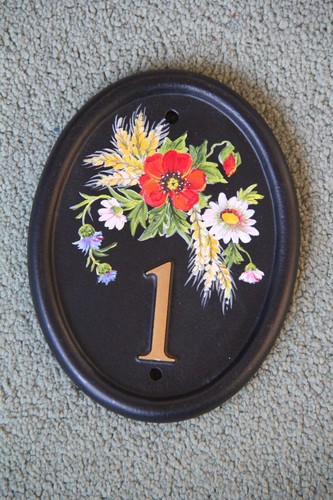 Hand painted cast polyurethane - painted,
