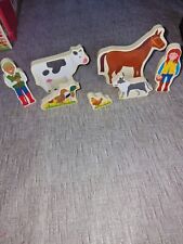 ELC Wooden Farm Animals &
