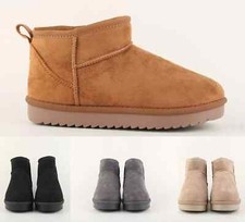 WOMENS LADIES WARM WINTER FAUX
