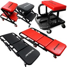 Z/U Garage Creeper Mechanic Creeper Wheel Stool 300 lbs Capacity