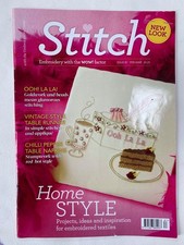 Stitch With Embroiderers Guild Magazine Issue 87 from Feb/March 2014