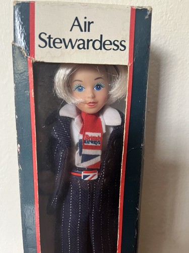 Vintage air stewardess doll - vintage,