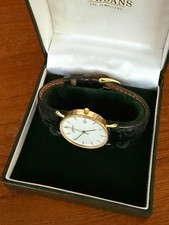 Geneve 9ct Gold dress wrist watch