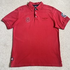Bentley Red Polo Shirt Mens XL