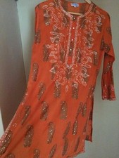 Juliet Dunn Floral Orange