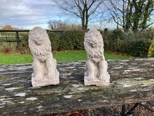 TWO x  RUSTIC   LOOKING STONE