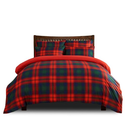Microfiber duvet cover set - duvet, &