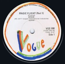SPACE 1977 SOUTH AFRICAN 7" 45 - MAGIC FLIGHT / MISSPELT TITLE [PARTS 1 & 2]