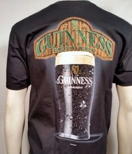 GUINNESS BREWERY IRISH DRAUGHT BEER PINT KEG ALCOHOL BLACK LAGER T SHIRT M-2XL