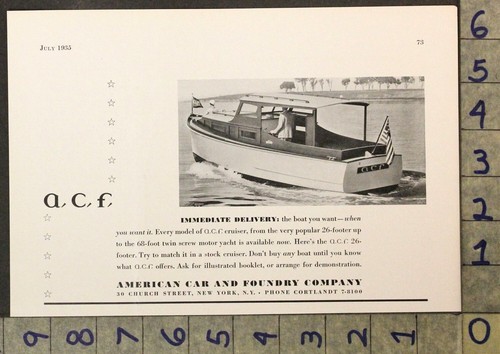 1935 boat watercraft acf yacht - boat,