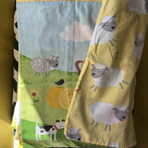Farm animals toddler duvet - animals,