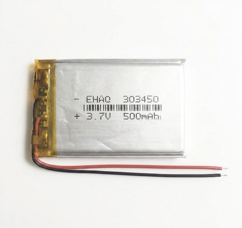 303450 500mah lipo - 303450,