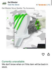 Rare Gel Blaster Nova