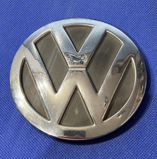 WOLKSWAGEN VW- VINTAGE  CAR BADGE / EMBLEM - (1J6853630R/B) - 110 MM DIA