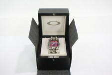 Oakley Time Machine Titanium Chronograph Watch Quartz Working & Boxed