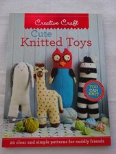 CUTE KNITTED TOYS KNITTING  PATTERN BOOK  20 ITEMS