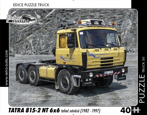 Jigsaw puzzle truck tatra - puzzle, 30